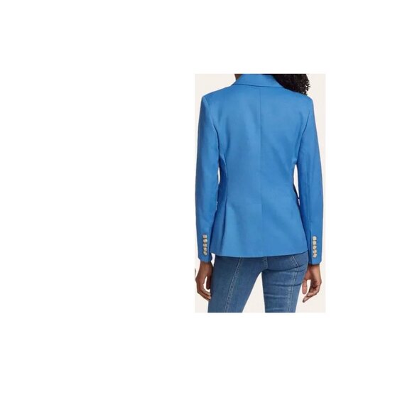 Veronica Beard Dickey Miller Jacket in Azure Blue Color - Picture 5 of 8